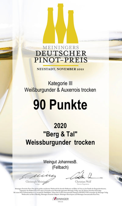 2022 Weissburgunder „Berg &Tal“ trocken