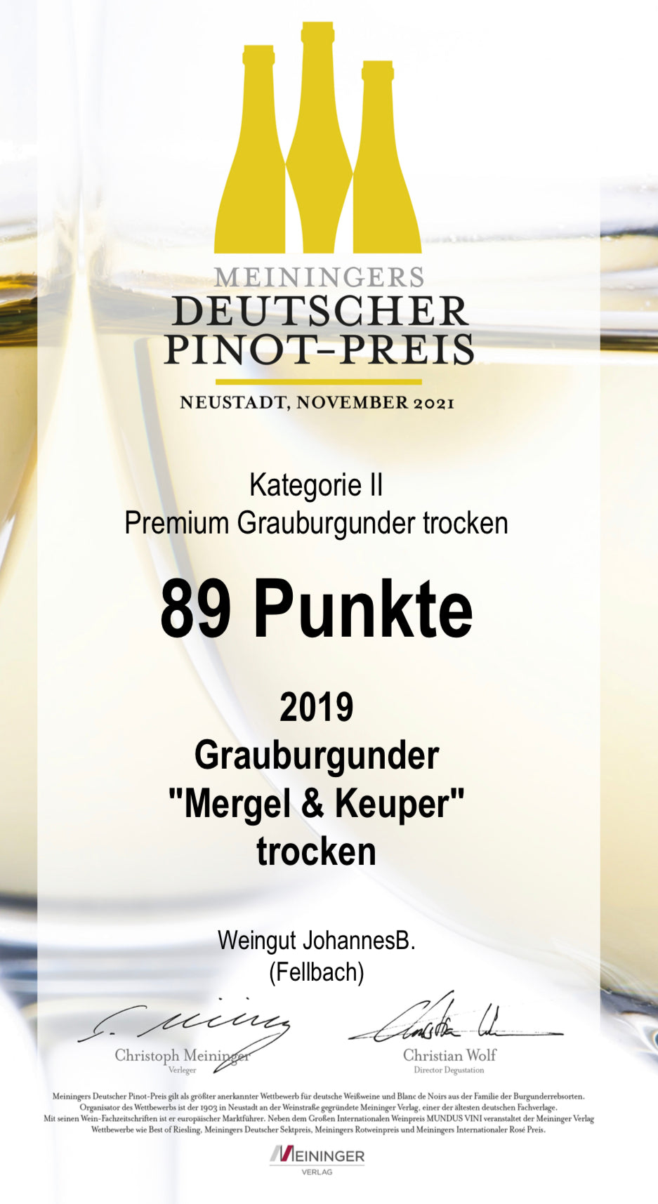 2021 Grauburgunder "Mergel & Keuper" trocken
