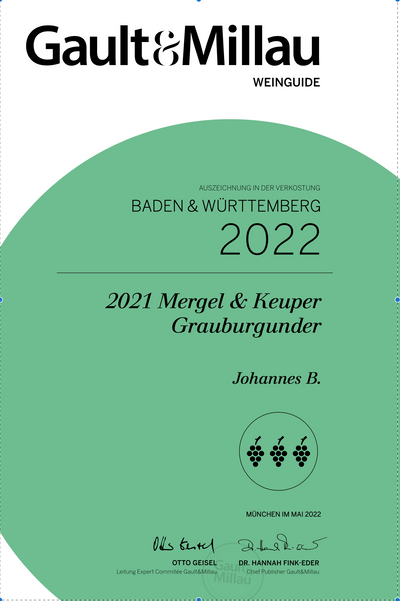 2021 Grauburgunder "Mergel & Keuper" trocken